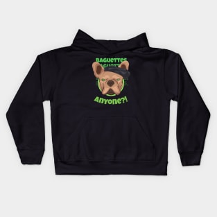 Baguettes, Anyone Dog Lover Tshirt Kids Hoodie